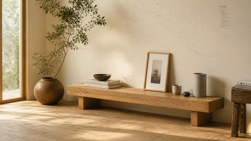 Minimalist Interior with Wooden Bench.jpg
