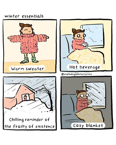 6a74660c89456 funny relatable cryptid cat comics exploding lobster clar hart 700 bordered.jpg