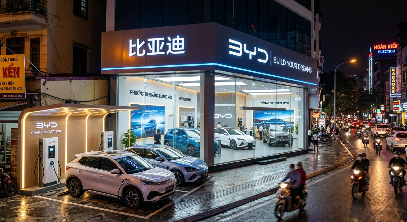 在越南市场经营NEV汽车的品牌：机遇与挑战