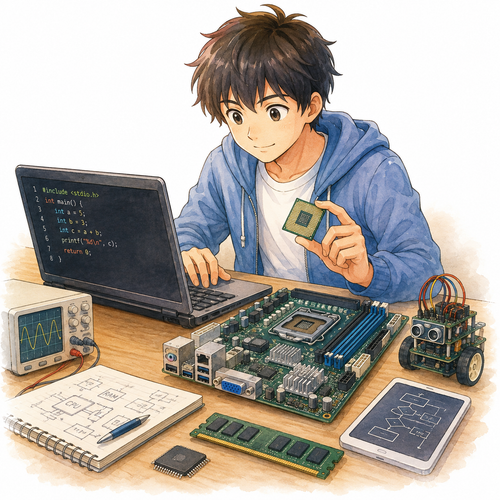 16. コンピューター工学（コンピューターこうがく）— ilmu informatika teknik komputer.png
