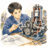 15. 機械工学（きかいこうがく）— ilmu teknik mesin
