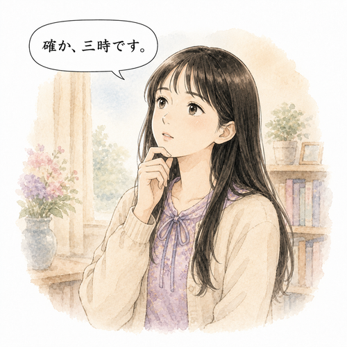 40. 確か（たしか）— kalau tidak salah.png
