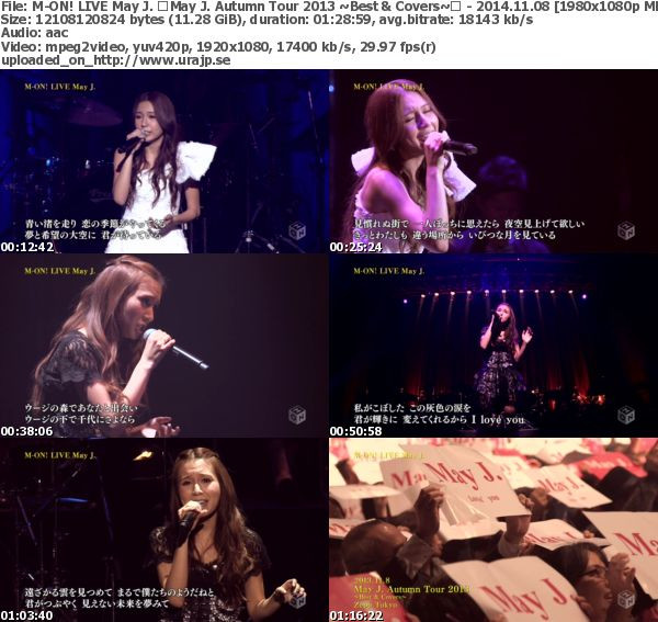 May J. Autumn Tour 2013 ～Best & Covers～ (M-ON! HD 2014.11.08)