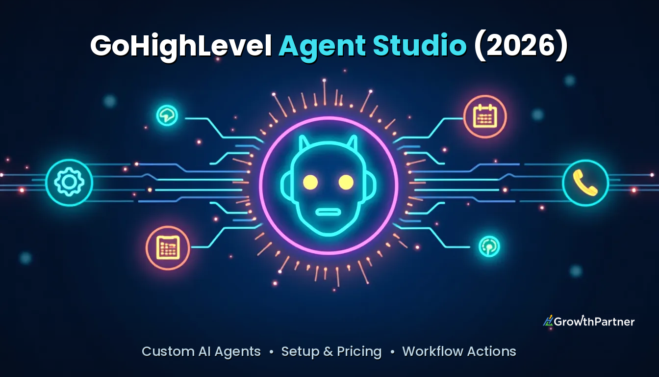 GoHighLevel Agent Studio: Build Custom AI Agents (2026) — HL Growth Partner, Dr Priya Jaganathan