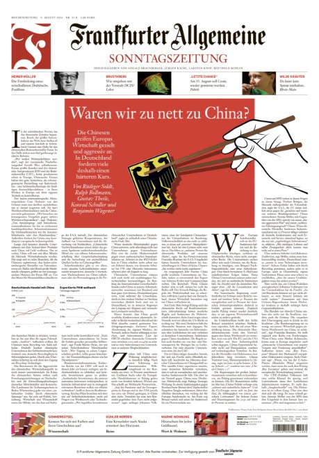 Frankfurter Allgemeine Sonntagszeitung 09 August 2026 cover.jpg