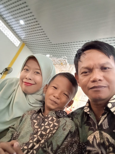 Foto sama abang dan ayah.1