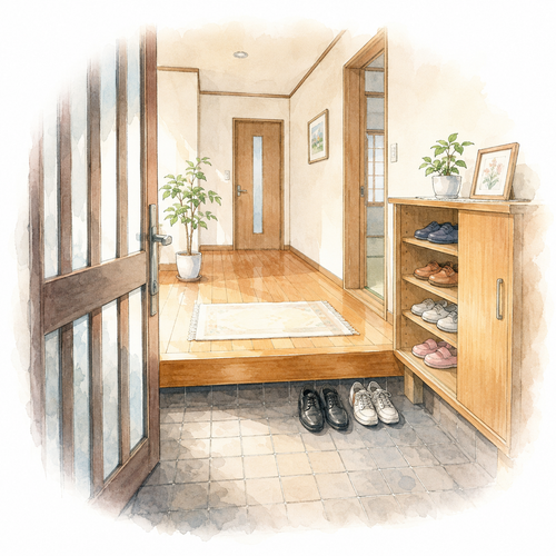 27. 玄関（げんかん）— ruang depan, pintu masuk rumah.png