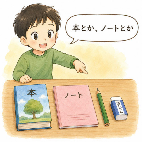 41. ～とか、～とか — ～ atau ～ dan sebagainya.png