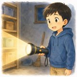 40. 懐中電灯（かいちゅうでんとう）— senter