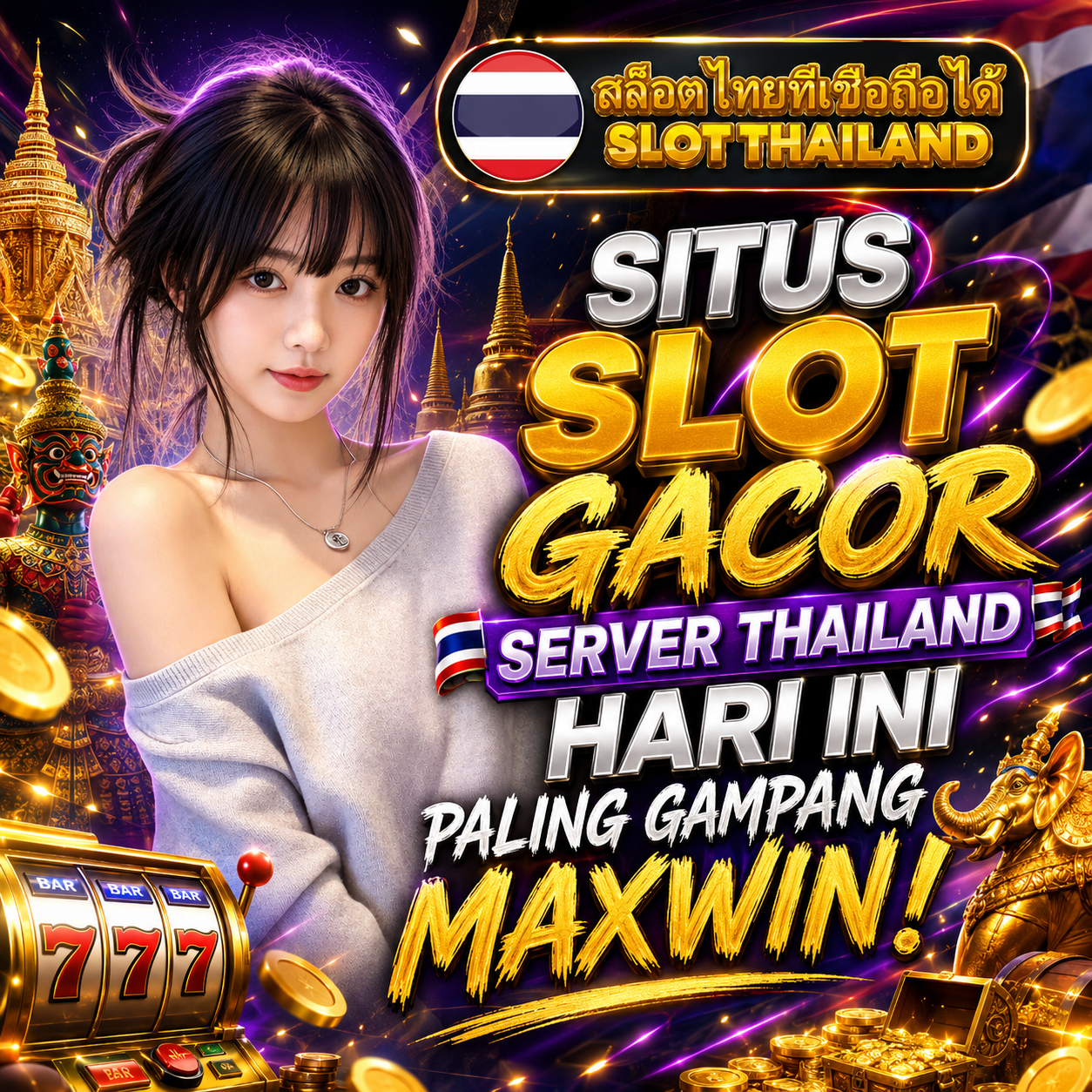 SLOT THAILAND : Daftar 10 Situs Slot Gacor Server Thailand Hari Ini Paling Ampuh Kasih Maxwin Malam Ini image 1
