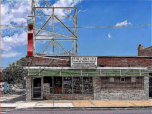 Sharp closing photo of a successful restaurant storefront with vibrant exterior lighting and inviting dining windows