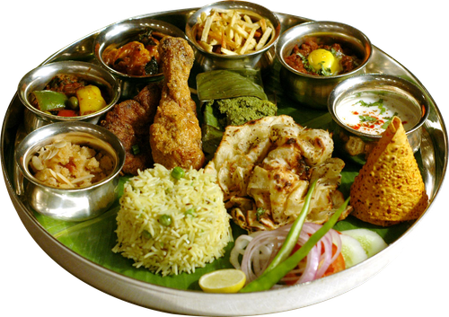 vegetarian cuisine indian cuisine biryani thali maharashtrian cuisine vegetable 846cd5da15d6e9a8f70c.png