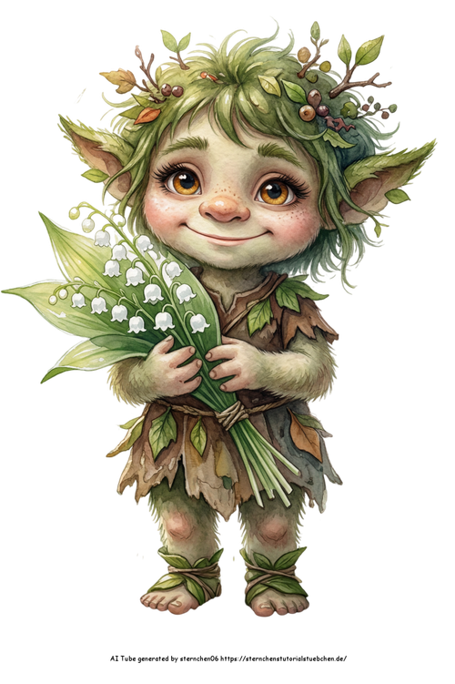 Andrea brede lotz A whimsical and incredibly cute small troll with enormous expres d509f829 54b8 47e