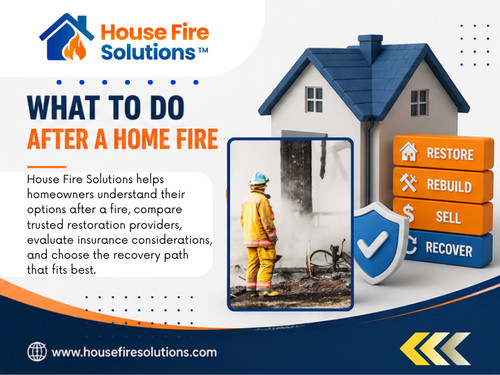 The first day after a house fire can feel disorganized even when the fire itself is already out. You may be dealing with firefighters, damaged rooms, displaced family members, worried neighbors, insurance calls, and questions about what can safely be touched or removed. Knowing what to do after a house fire can help you focus on the decisions that matter most without trying to solve everything at once.

Official Website: https://www.housefiresolutions.com/resources/steps-after-house-fire

House Fire Solutions
Phone: (866) 934-1703

Read Our Blogs:

https://housefiresolutionsservices.wordpress.com
https://housefiresolutionsservices.mystrikingly.com/
https://housefiresolutionsservices.tumblr.com

More Links:

https://www.bandlab.com/housefiresolutions
https://www.flickr.com/people/housefiresolutions/
https://medium.com/@housefire_solutions/about