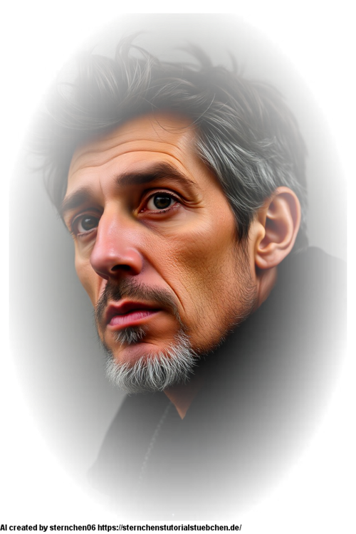 [s 1033717796] [gs 7] [is 25] [u 0] [oi 0] [m flux1] Portrait of a man, full head, half side view