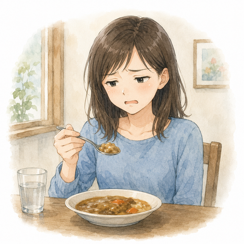 13. まずい — tidak enak, tidak sedap.png