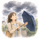 19. 今にも（いまにも）— sekarang juga; persis akan terjadi