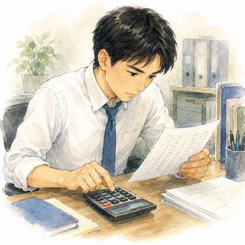 23. 計算する（けいさんする）— menghitung, melakukan perhitungan.png