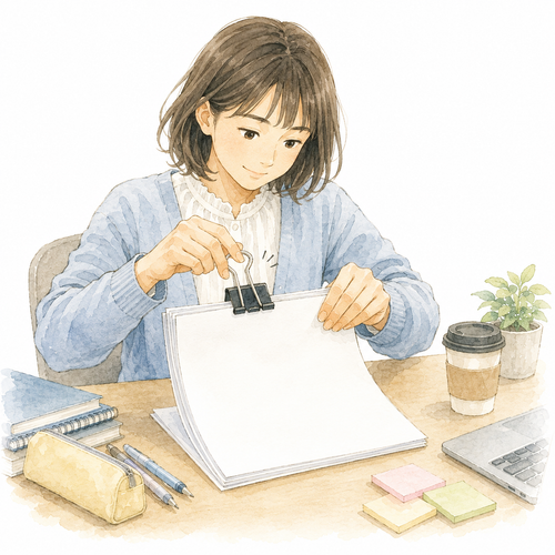 3. 挟む（はさむ）— menjepit.png