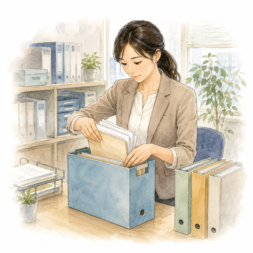 16. ファイルする — mengarsipkan.png