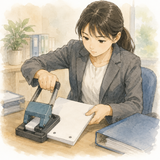 21. 穴を開ける（あなをあける）— melubangi