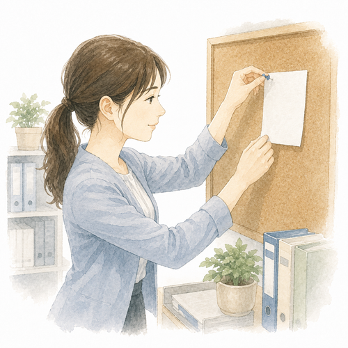 5. 留める（とめる）— menyematkan.png