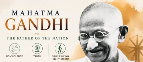 mahatma gandhi the father of nation.webp