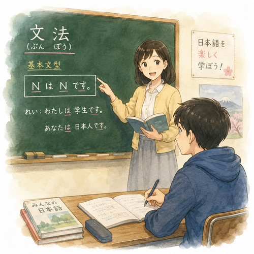14. 文法（ぶんぽう）— tata bahasa