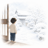58. 真っ白［な］（まっしろ［な］）— putih