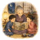 45. 昔話（むかしばなし）— cerita dongeng