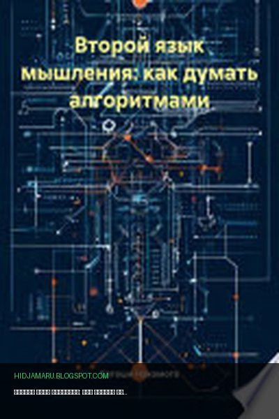 Обложка книги «Второй язык мышления: как думать алгоритмами» - Сатоши Накомото