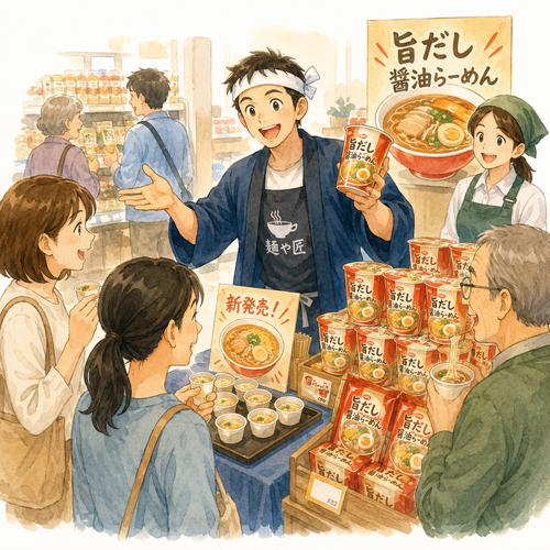 49. 広めます（ひろめます）— menyebarluaskan.png