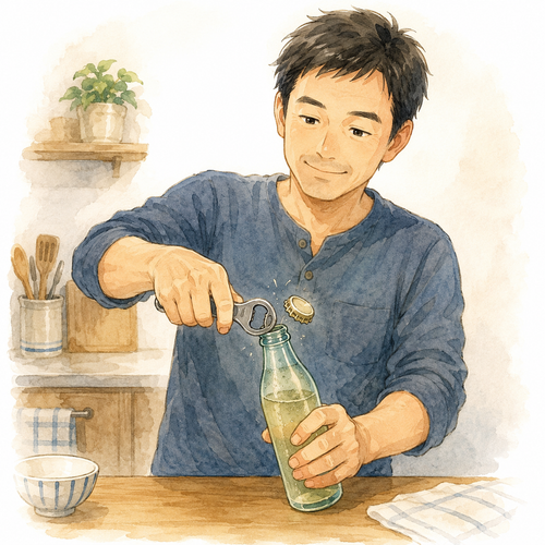 25. 栓抜き（せんぬき）— pembuka botol.png