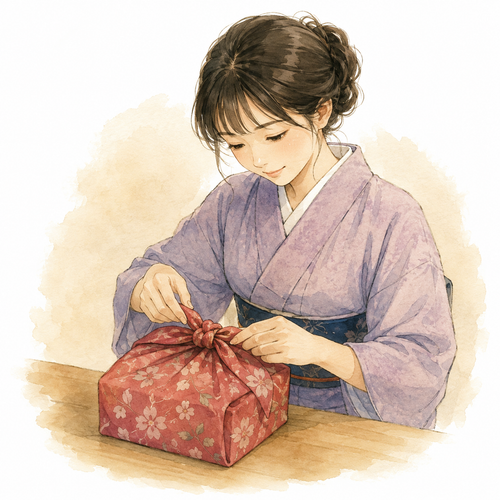 29. ふろしき — kain untuk membungkus barang.png