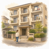7. アパート — apartmen