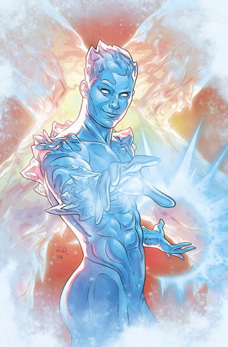 Marvel's Voices Pride #1 variant cover Iceman by Russell Dauterman, colours by Matt Wilson .jpg