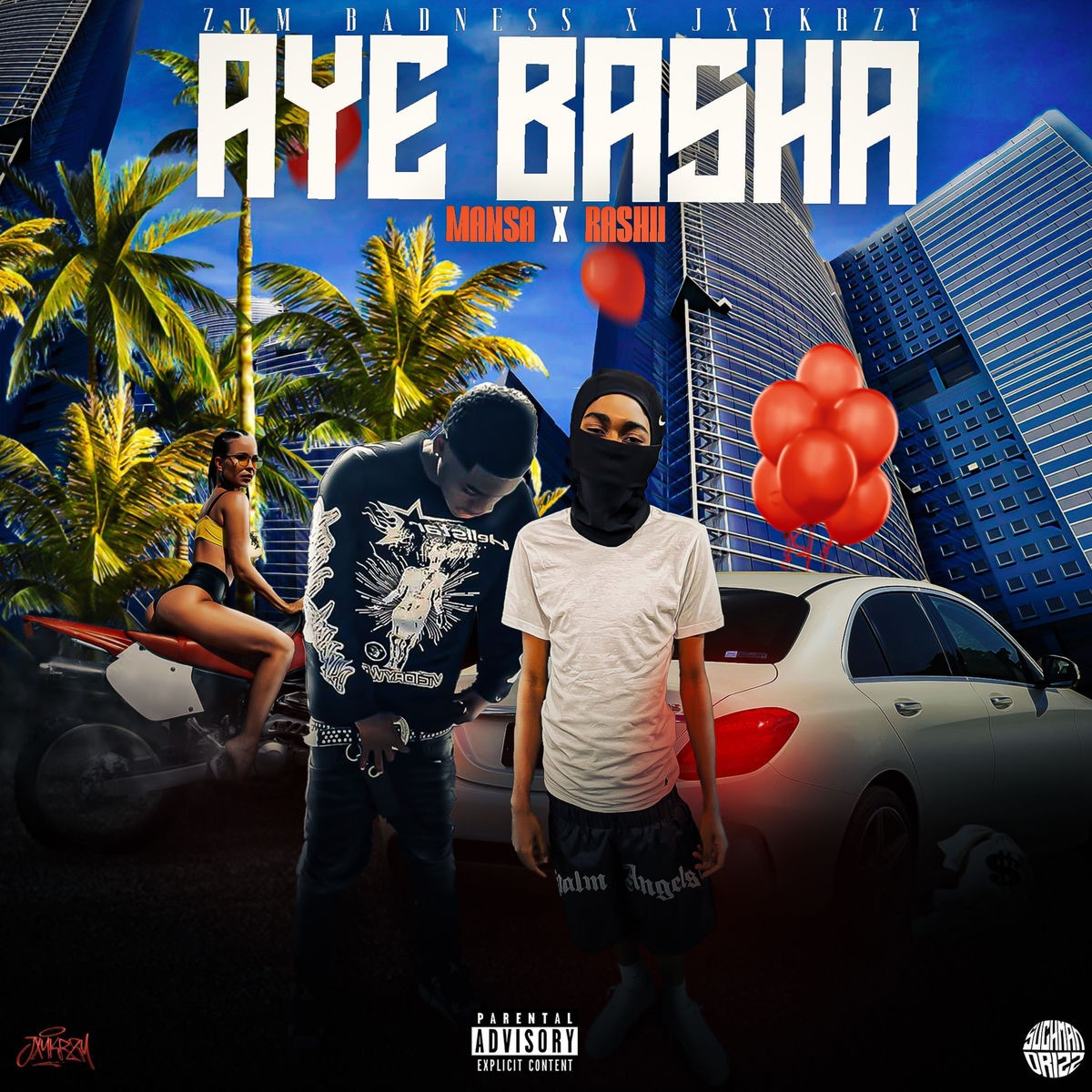 Mansa, Rashii, Jxykrzy - Aye Basha
