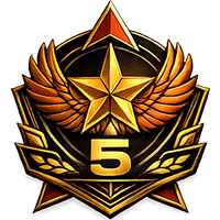 AOD 5 Years service badge 200x200.png