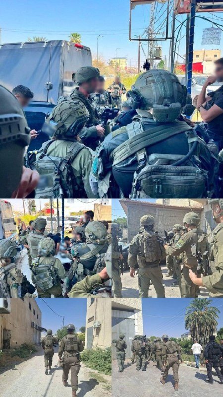 انتشار قوات الاحتلال في محيط قرية العوجا شمال أريحا، وتنفيذ عمليات تمشيط واسعة عقب طعن مستوطن على الطريق رقم 90....
