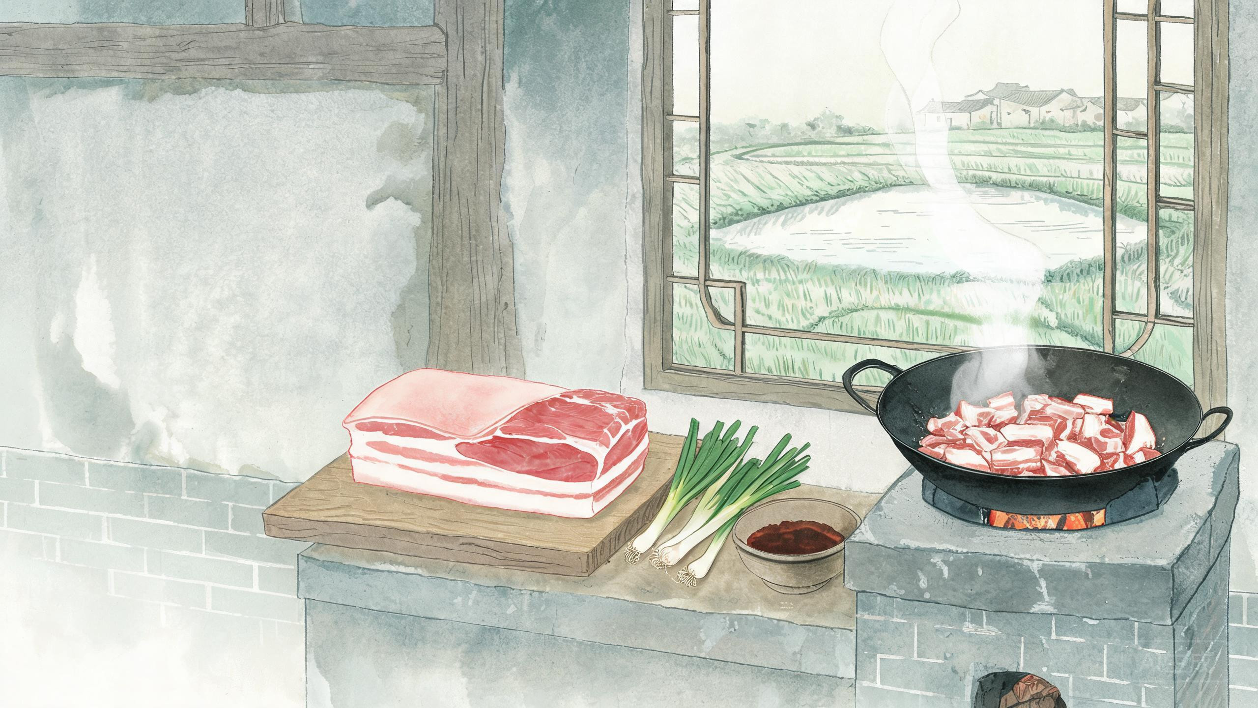 宁乡花猪肉