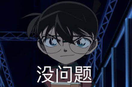 程序员 reaction:柯南00029 没问题