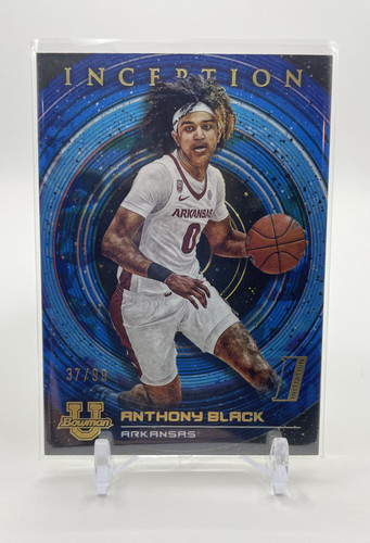 2022 23 Bowman University Anthony Black RC Blue Refractor 150 Aqua 199 (x5) (2)