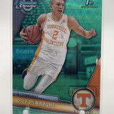 2023 24 Bowman University Chrome Dalton Knecht Aqua Refractor Rookie 299 (1)