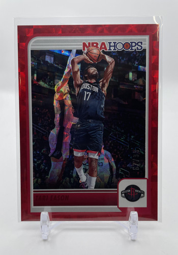 2023 24 Panini NBA Hoops Asia Tari Eason Hyper Red Prizm 99 (1)