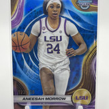 2024 25 Bowman University Best Aneesah Morrow Blue Refractor Rookie 150 (1)