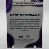 2024 25 Bowman University Best Aneesah Morrow Blue Refractor Rookie 150 (2)
