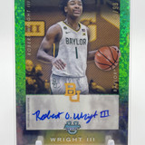 2024 25 Bowman University Best Robert Wright III Iso Green Refractor Auto 99 (1)