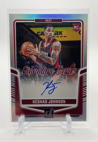 2024 25 Donruss Keshad Johnson Signature Series Rookie Auto (1)