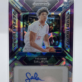 2024 25 Panini Prizm Draft Picks Tidjane Salaun Sensational Purple Ice Auto 99 (1)