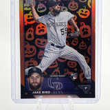 2023 Topps Update Series Jake Bird Pumpkin Foil Rookie #US162 (1)